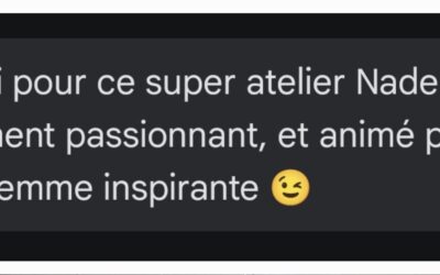 Conférence animée, cœurs et esprits connectés !