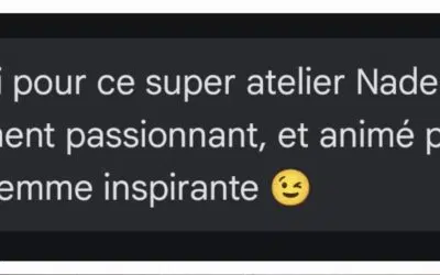 Conférence animée, cœurs et esprits connectés !